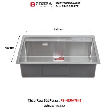 Chậu Rửa Bát Forza FZ-HERA7848