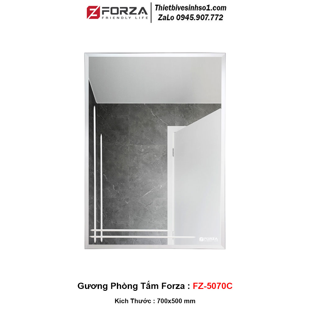 Gương Phòng Tắm Forza FZ-5070C Gương Phòng Tắm Forza FZ-5070C