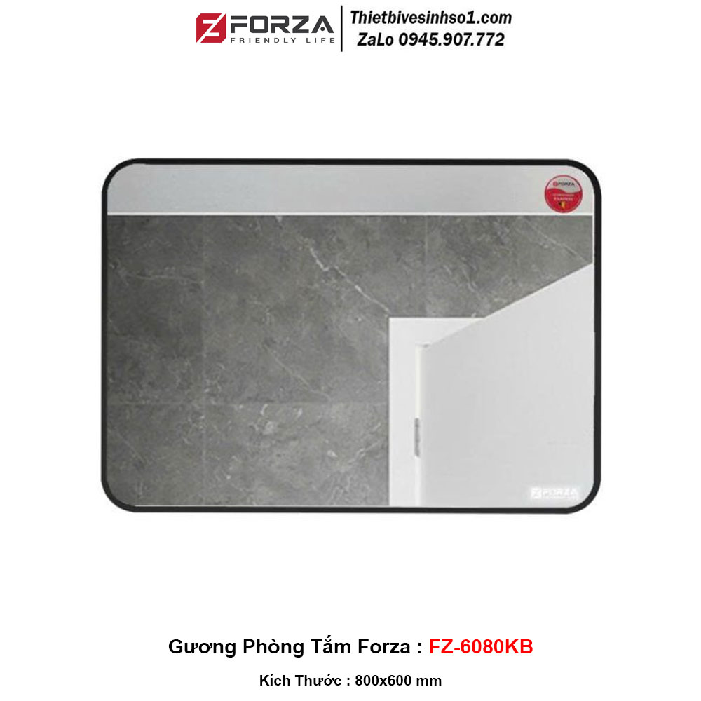 Gương Phòng Tắm Forza FZ-6080KB