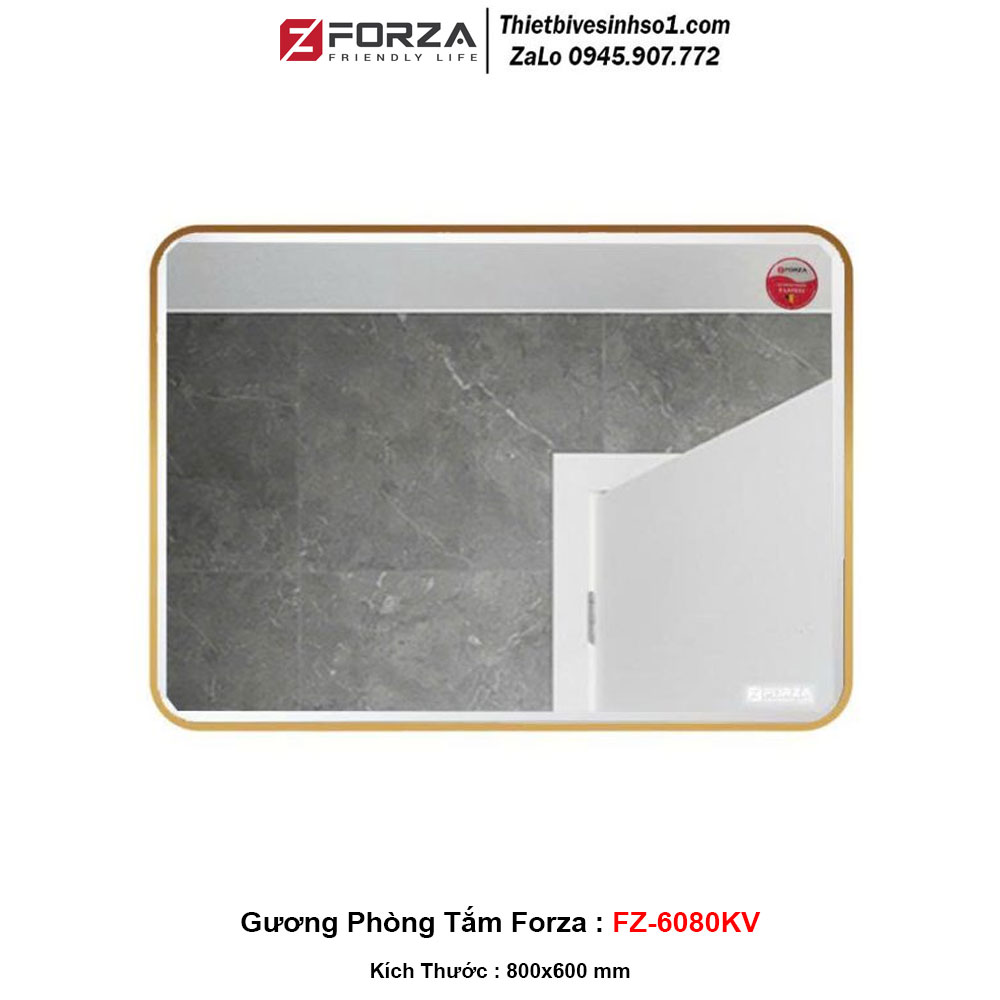 Gương Phòng Tắm Forza FZ-6080KV