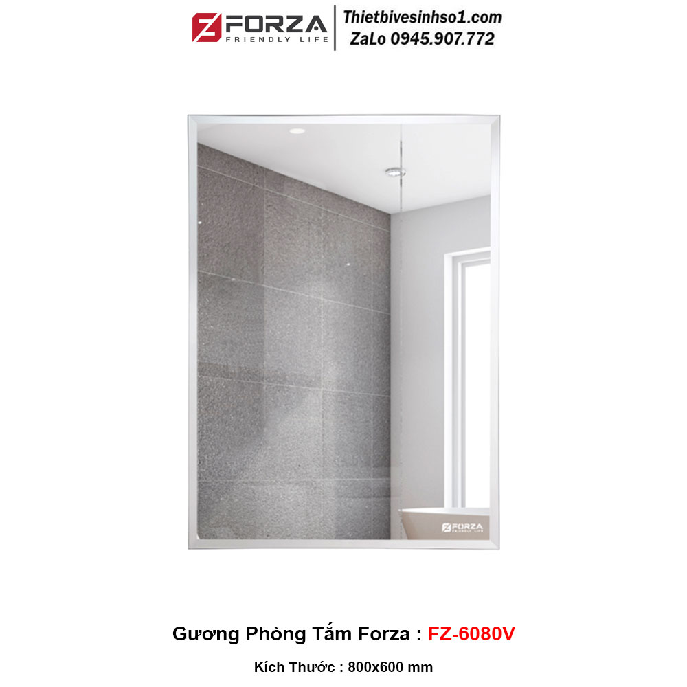 Gương Phòng Tắm Forza FZ-6080V