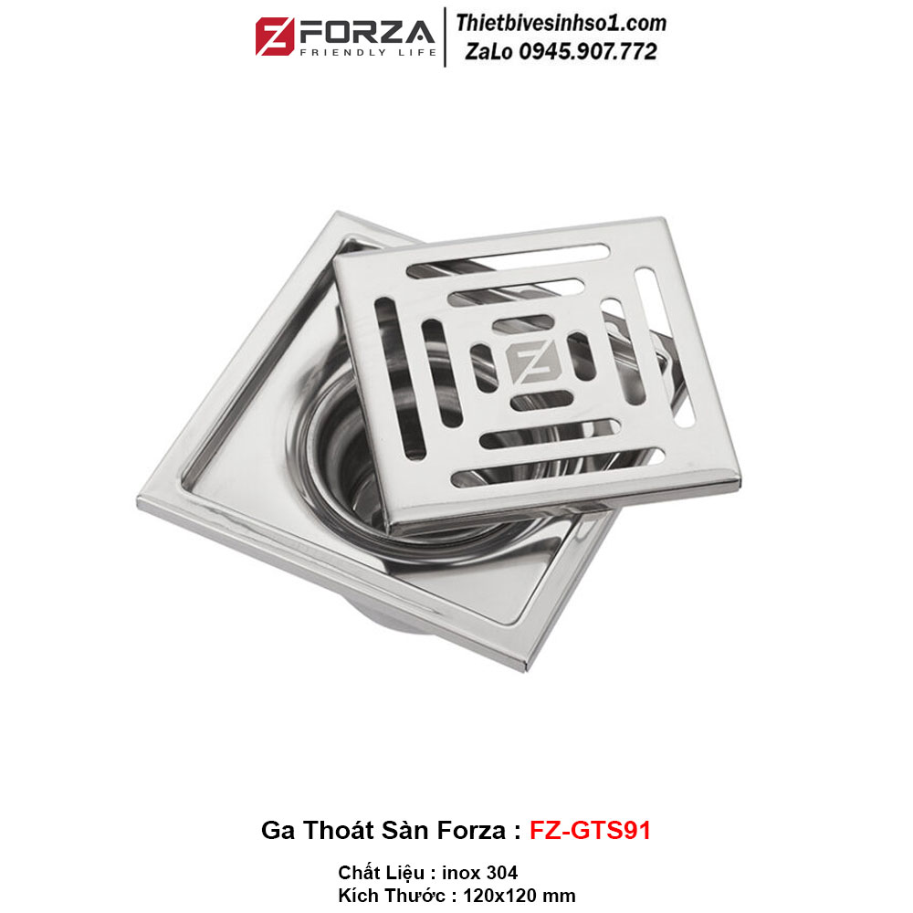 Ga Thoát Sàn Forza FZ-GTS91 Ga Thoát Sàn Forza FZ-GTS91