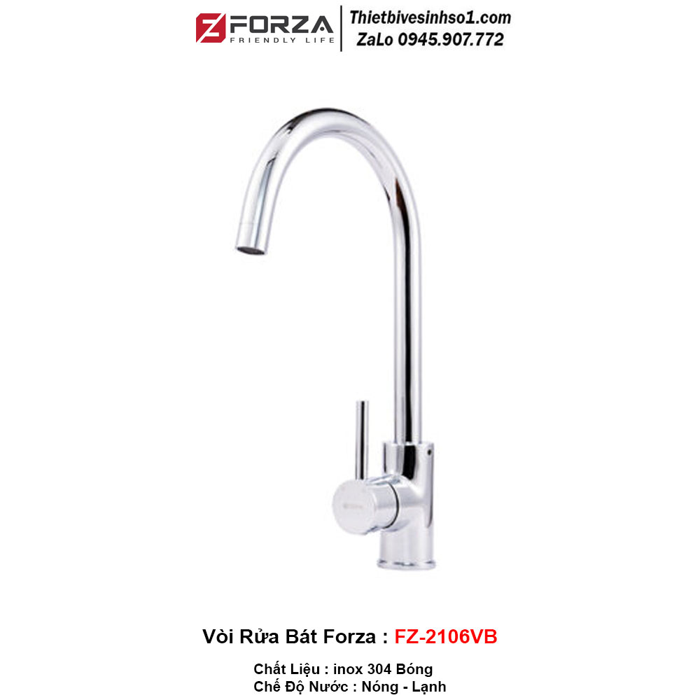 Vòi Rửa Bát Forza FZ-2106VB