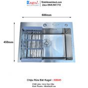 Chậu Rửa Bát 1 Hố Kagol K6045