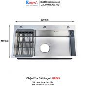 Chậu Rửa Bát 1 Hố Kagol K8245