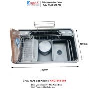 Chậu Rửa Bát 1 Hố Kagol KND7848-304