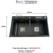 Chậu Rửa Bát 2 Hố Kagol KND8248BT-CD