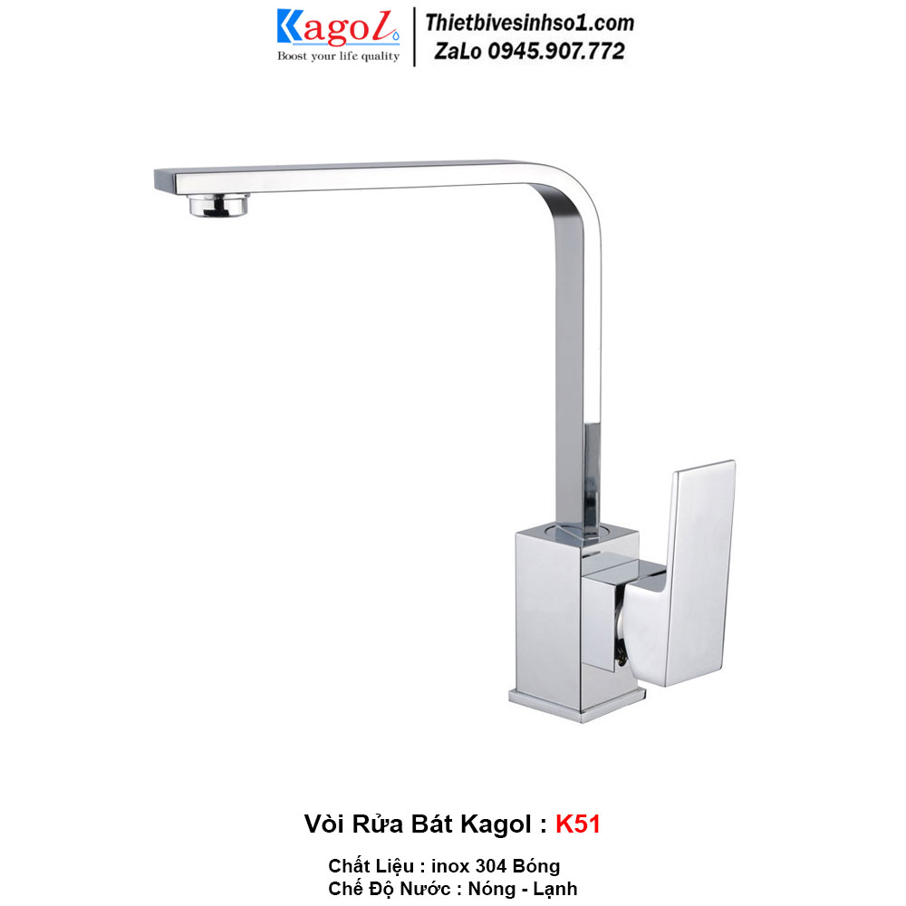 Vòi Rửa Bát Kagol K51