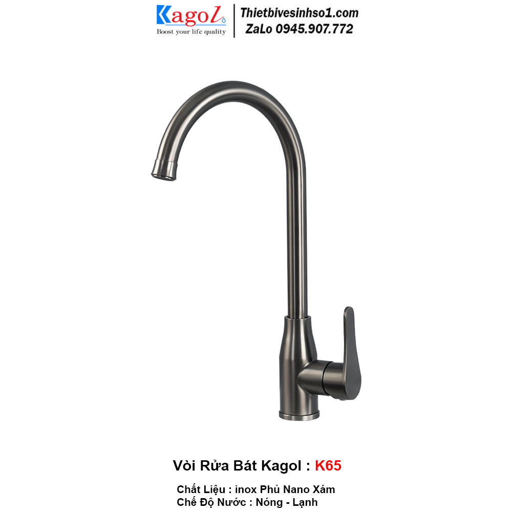 Vòi Rửa Bát Kagol K65