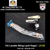 Vòi Lavabo Nóng Lạnh Kagol LA02