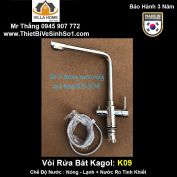 Vòi Rửa Bát 3 Đường Nước Kagol K09