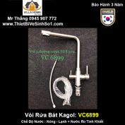 Vòi Rửa Bát 3 Đường Nước Kagol VC6899