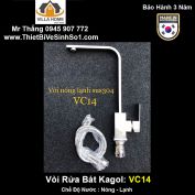 Vòi Rửa Bát Nóng Lạnh Kagol VC14