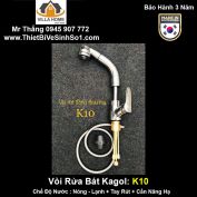 Vòi Rửa Bát Tay Rút Kagol K10