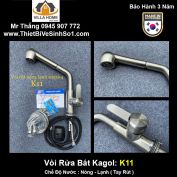 Vòi Rửa Bát Tay Rút Kagol K11