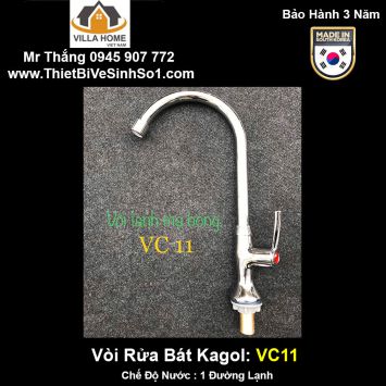 Vòi Rửa Bát Lạnh Kagol VC11