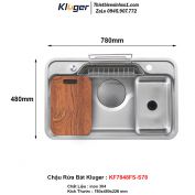 Chậu Rửa Bát Kluger KF7848FS-S78