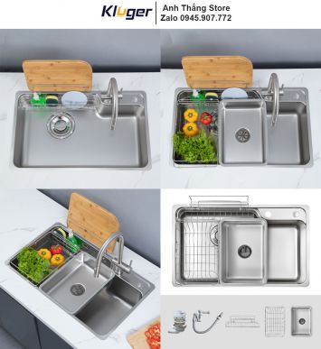 Chậu Rửa Bát Kluger KH8048SL Plus