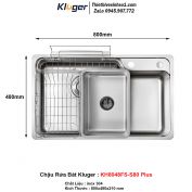 Chậu Rửa Bát Kluger KH8048FS-S80 Plus