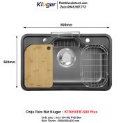 Chậu Rửa Bát Kluger KT8050FB-S80 Plus
