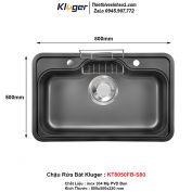 Chậu Rửa Bát Kluger KT8050FB-S80