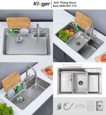 Chậu Rửa Bát Kluger KH8048FS-S80 Plus