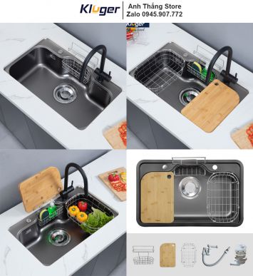 Chậu Rửa Bát Kluger KT8050FB-S80 Plus