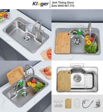 Chậu Rửa Bát Kluger KT8050FS-S80 Plus