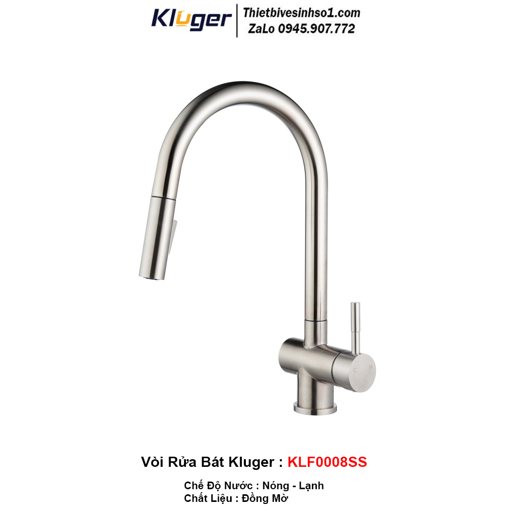 Vòi Rửa Bát Kluger KLF0008SS