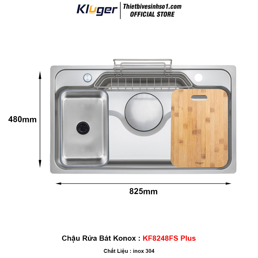 Chậu Rửa Bát Kluger KF8248FS Plus