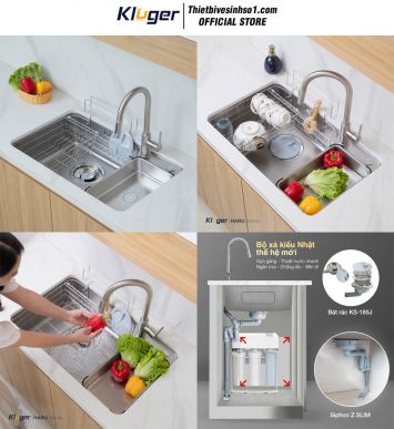 Chậu Rửa Bát Kluger KH8050FS Plus