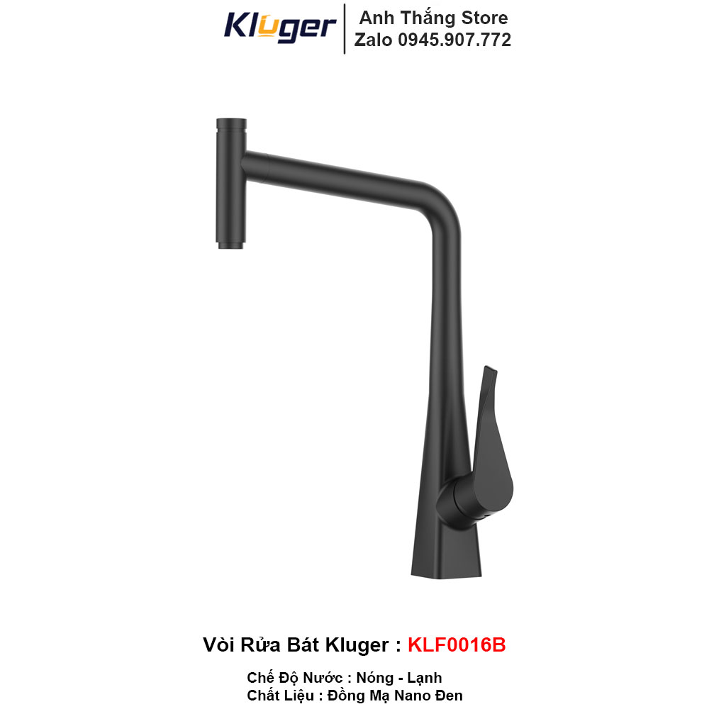 Vòi Rửa Bát Kluger KLF0016B