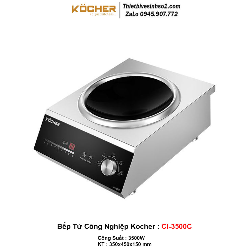 Bếp Từ Công Nghiệp Kocher CI-3500C