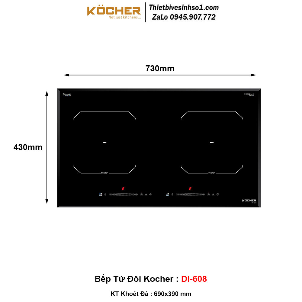 Bếp Từ Kocher DI-608