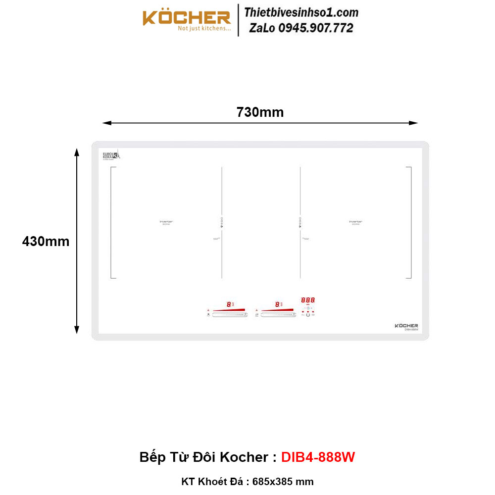 Bếp Từ Kocher DIB4-888W