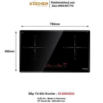 Bếp Từ Kocher DI-806GE02