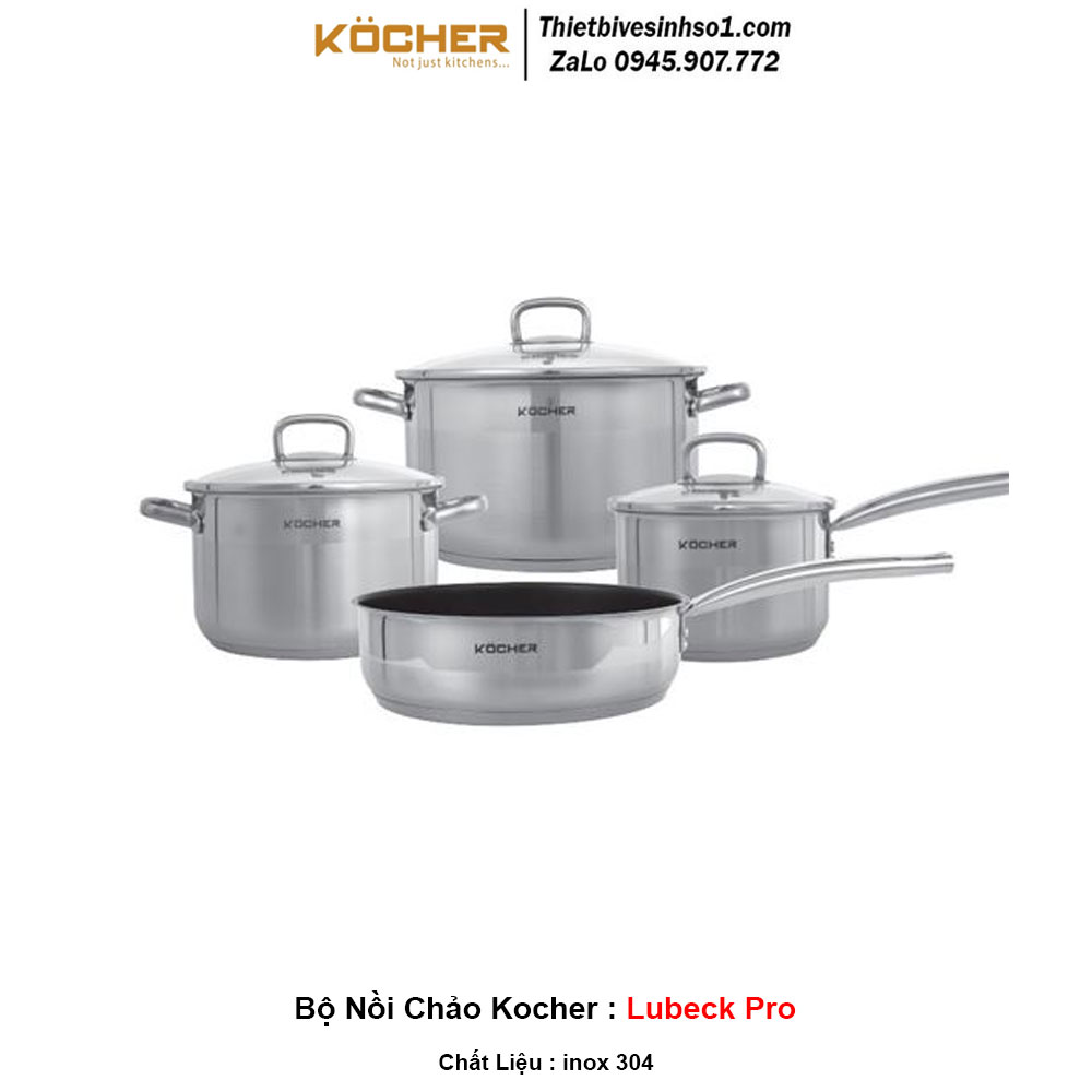 Bộ Nồi Kocher Lubeck Pro