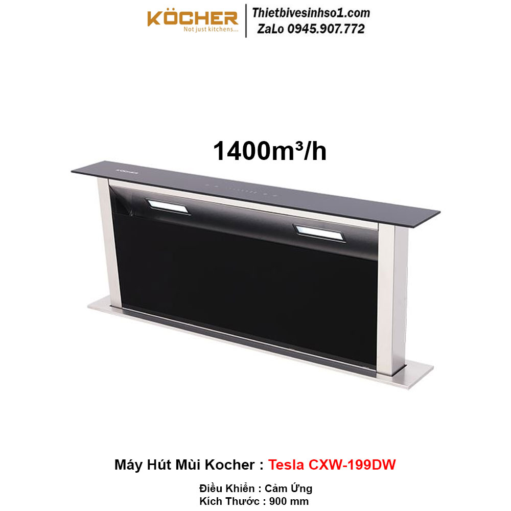 Máy Hút Mùi Kocher Tesla CXW-199DW