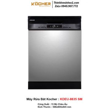 Máy Rửa Bát Kocher KDEU-8835 SM