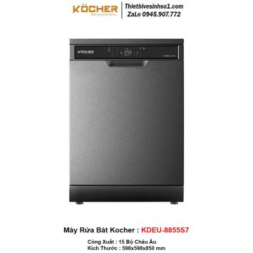Máy Rửa Bát Kocher KDEU-8855S7
