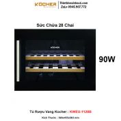 Tủ Rượu Vang Kocher KWEU-1128B