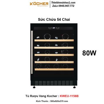 Tủ Rượu Vang Kocher KWEU-1156B