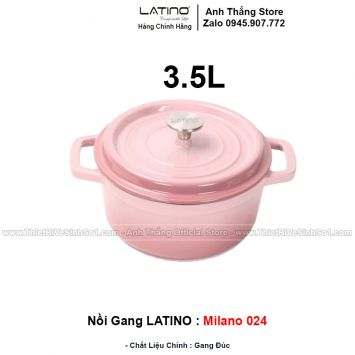 Nồi Gang LATINO Milano-024