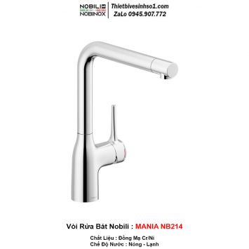 Vòi Rửa Bát Nobili MANIA NB214