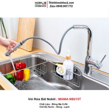 Vòi Rửa Bát Nobili MANIA NB215T