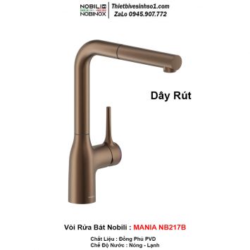 Vòi Rửa Bát Nobili MANIA NB217B