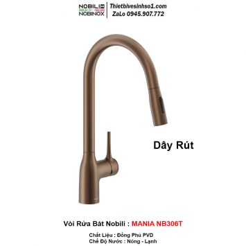 Vòi Rửa Bát Nobili MANIA NB306T