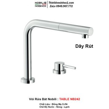 Vòi Rửa Bát Nobili TABLE NB242