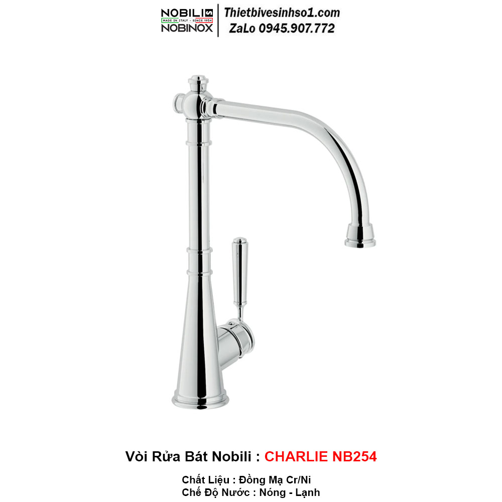 Vòi Rửa Bát Nobili CHARLIE NB254 Vòi Rửa Bát Nobili CHARLIE NB254