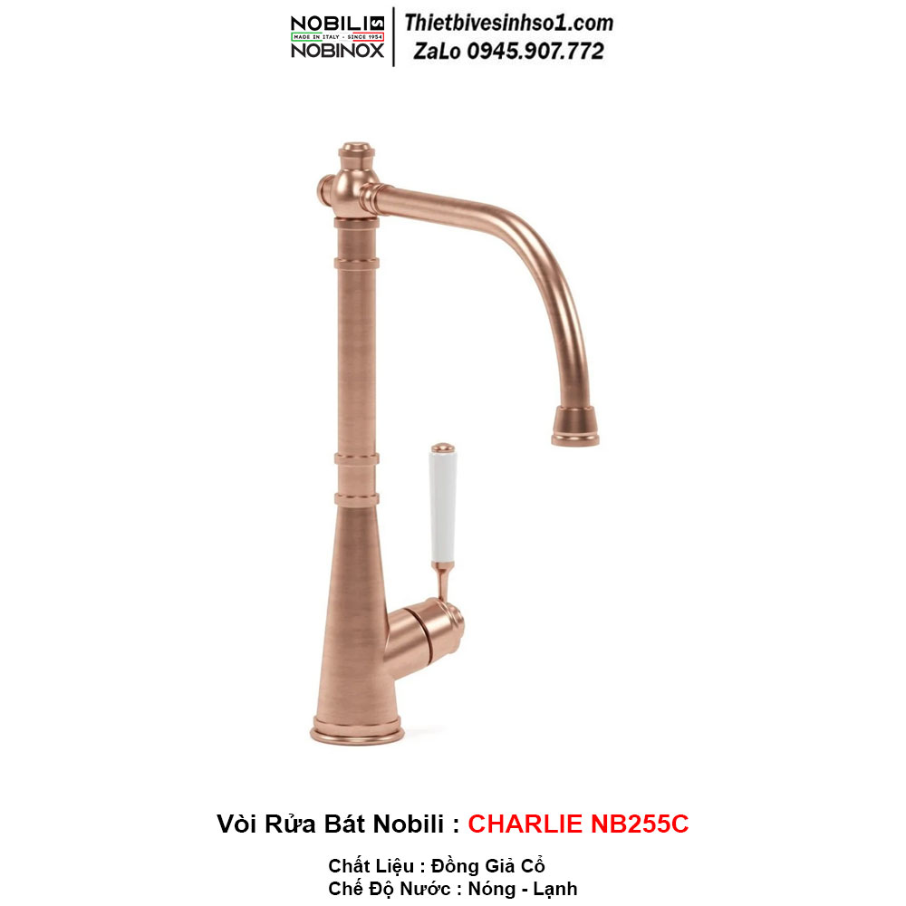 Vòi Rửa Bát Nobili CHARLIE NB255C Vòi Rửa Bát Nobili CHARLIE NB255C